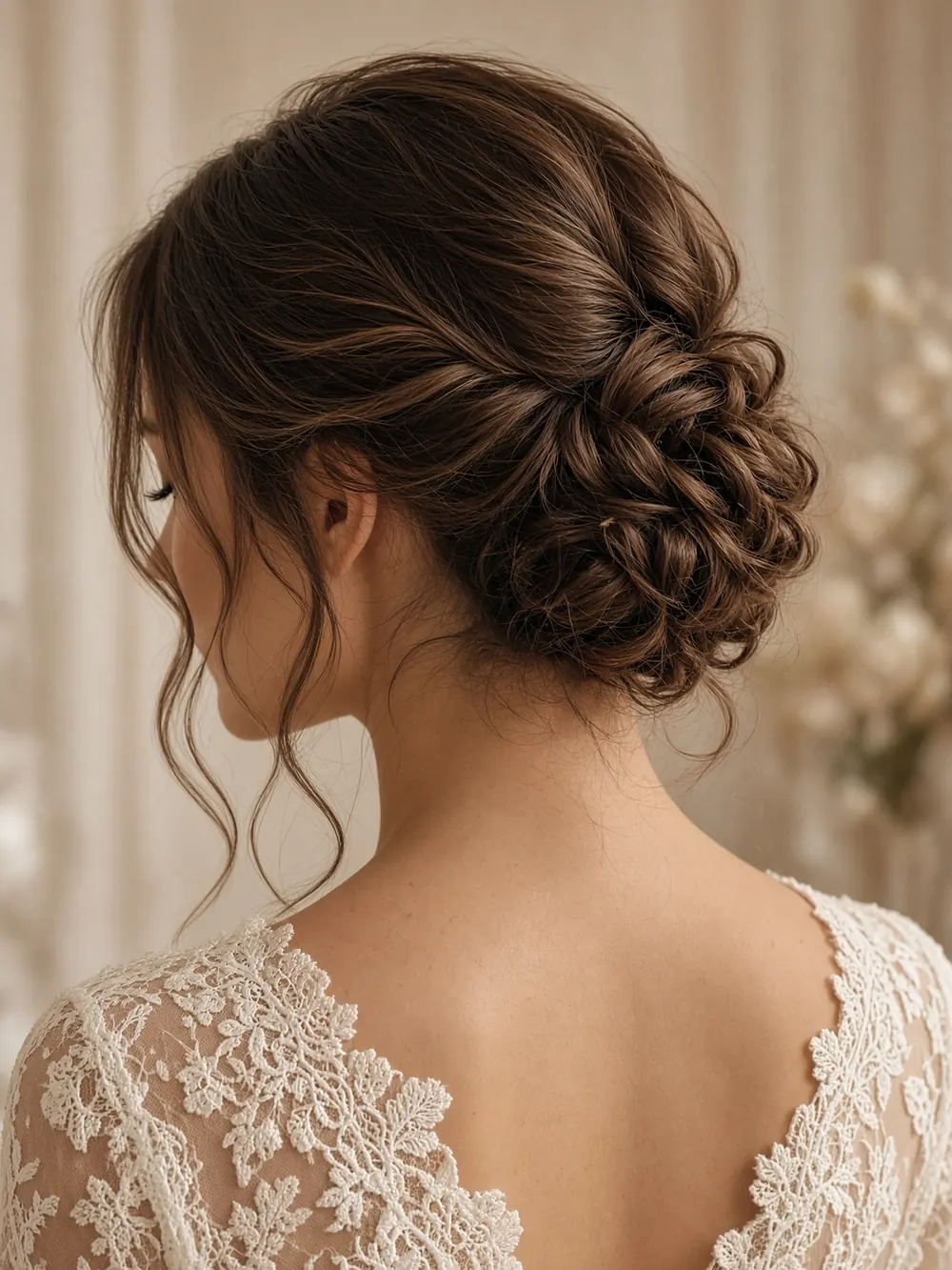 Elegante updo voor een speciale gelegenheid
